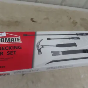 New Jobmate 5pce Wrecking Bar Set
