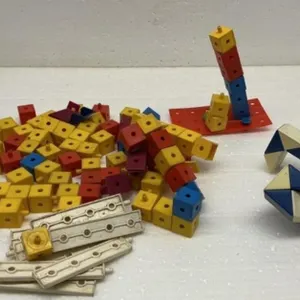 1960's Mattel Tog'l Building Blocks-VTG Snake Puzz