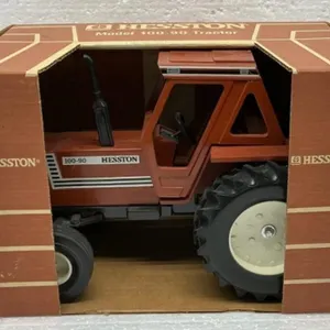 NIB Hesston 100-90 Toy Tractor-Clean 1:16