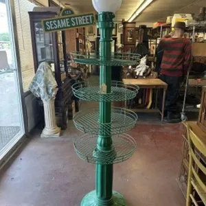 METAL DECORATIVE DISPLAY - "123 SESAME STREET"