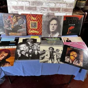 16 PCS ASSORTED VINTAGE RECORD ALBUMS / ASSORTED