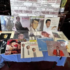 15 PCS ASSORTED VINTAGE RECORD ALBUMS / ASSORTED