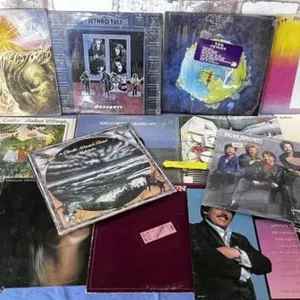 15 PCS ASSORTED VINTAGE RECORD ALBUMS / ASSORTED