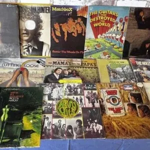 15 PCS ASSORTED VINTAGE RECORD ALBUMS / ASSORTED