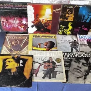15 PCS ASSORTED VINTAGE RECORD ALBUMS / ASSORTED