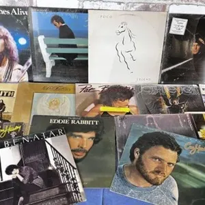 15 PCS ASSORTED VINTAGE RECORD ALBUMS / ASSORTED