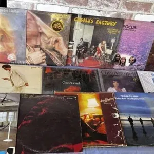 15 PCS ASSORTED VINTAGE RECORD ALBUMS / ASSORTED