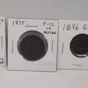 Four Large One Cent 1888/1895/1896/1910