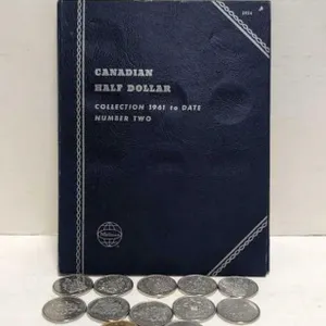 11 Different Uncirculated 50 Cent, 2010 Olympics