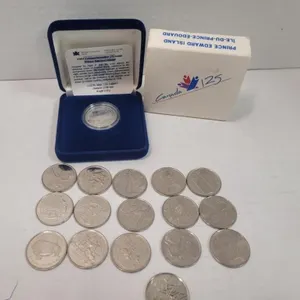1992 93%Siver Quarter in Case,16 Specialty