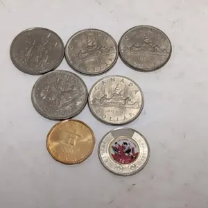 Four Nickle $1, 2022 NHL Colored $2, 2010