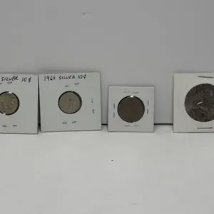 US 1899/1901/1912 5 Cents, Silver 1962/1964 10