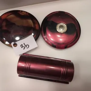 Compact mirrors and lipstick holder