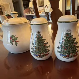 Cuthbertson original Christmas tree sugar bowl,