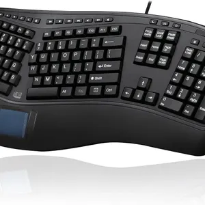NEW $110 Adesso Ergonomic Keyboard with Touch Pad