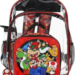 NEW $45 Super Mario 5-Piece Backpack Set