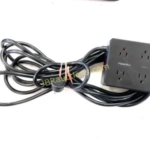 ELECTRIC CORD WITH USB PLUG INS AND LONG CORD