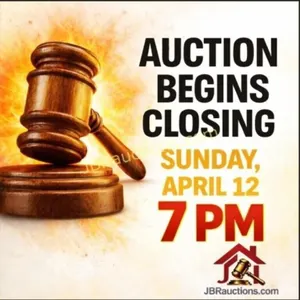 AUCTION BEGINS CLOSING APRIL 12, 7PM!