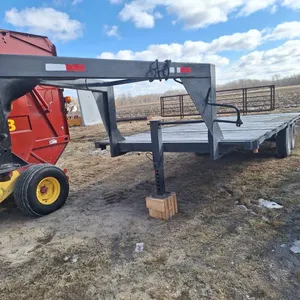 Homemade Gooseneck Trailer 20ft long 8t wide