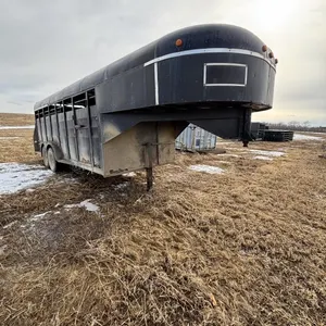 1984 Keen 18 ft Rancher Special Stock Trailer