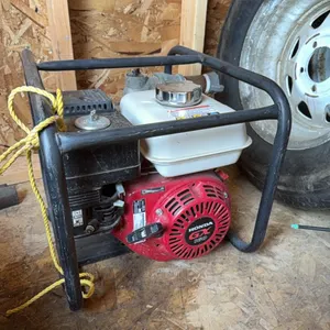 Honda GX160 2" Water Pump w/ 500' of 1.5" Fire Hose **THIS ITEM SOLD LIVE ON-SITE ONLY, NOT FOR ONLINE BIDDING