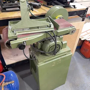 6"x48" Belt Sander on Stand **THIS ITEM SOLD LIVE ON-SITE ONLY, NOT FOR ONLINE BIDDING