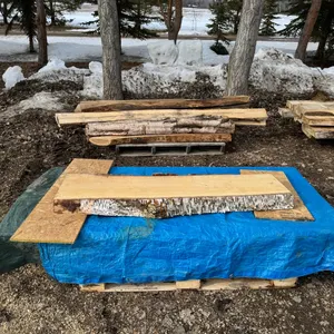 Quantity of Building Materials, Soffit, Facia, Edge Trim, Birch Lumber, Etc, Plus much more on-site **THIS ITEM SOLD LIVE ON-SITE ONLY, NOT FOR ONLINE