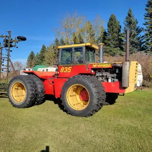 Lot 2. 1980 Versatile series 2 4wd tractor, good rubber, ( two are new, other 4 are very good shape) plumbed for air seeder, majored at 4500 hrs, 1960
