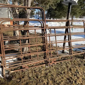 (3) 10' Corral Panels w/ Gates
