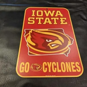 Iowa State Cyclones sign