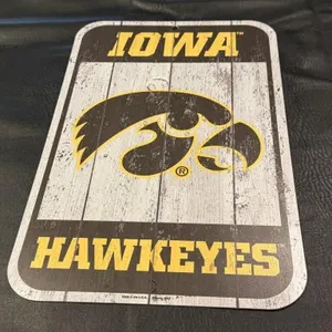 Iowa Hawkeyes sign