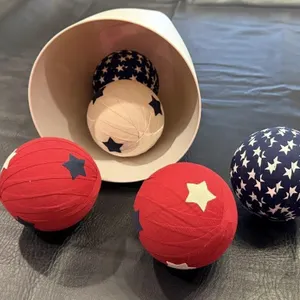 Patriotic decorations, centerpiece fill, flag