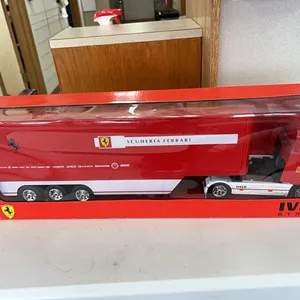 IVECO STRALIS TRUCK & RACECAR TRAILER 1:32 SCALE MODEL