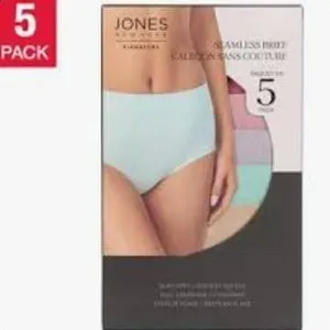 Jones New York Signature Seamless Brief 5-Pack XXL/TTG