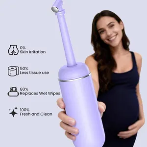 Portable Travel Bidet, 380ml (12.8oz) Capacity, Purple