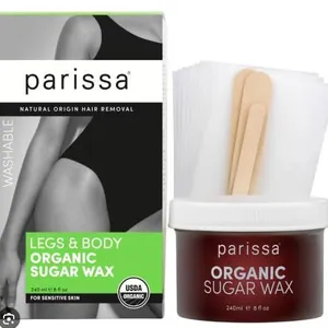 Parissa Organic Sugar Wax for Body, Legs, and Arms, 140g