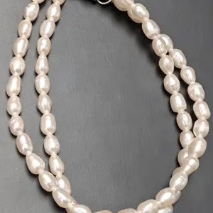 $240, SILVER FRESH WATER PEARL NECKLACE 16", retail value $240