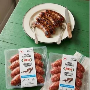 Rea Italian Sausage, Hot, 720g, Two Packs of Sausages