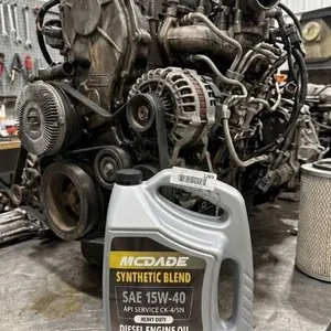 McDade Synthetic Blend SAE 15W-40 Diesel Engine Oil, 1 Gallon