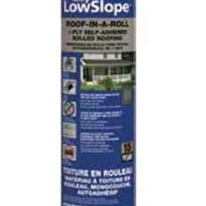 Pallet lot of 20 x 100sq ft GREY Henry 2-Ply Self-Adhered Rolled Roofing