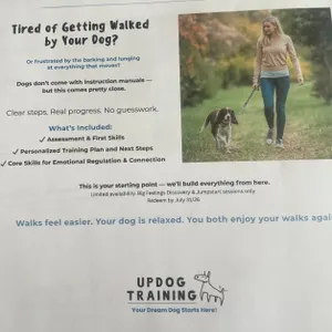 Donated by UPDOG Training - Gift Certificate