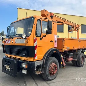1983 Ruthmann K115 on 1982 Mercedes-Benz 1617AK 4x4 Swap Body Bucket Truck