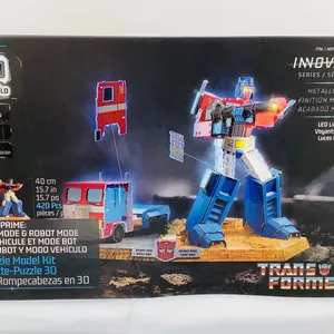 New! Transformers Optimus Prime 4D Build