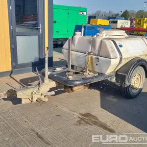 Brendon Powerwashers Single Axle Plastic Water Bowser (Parts Missing) 