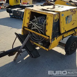 Single Axle Compressor (Parts Missing) 