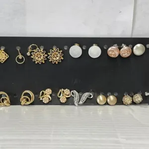 Collection of Clip-On & Screw-Back Earrings