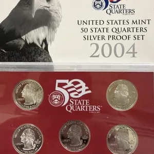 2004 Silver Qtr Proof Set