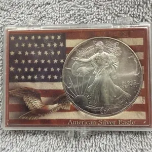 2001 American Silver Eagle 1 oz UNC