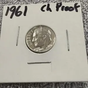1961 Silver Dime CH. Proof