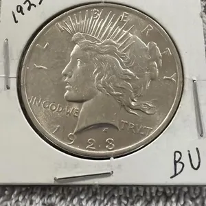 1923 Silver Pc  BU